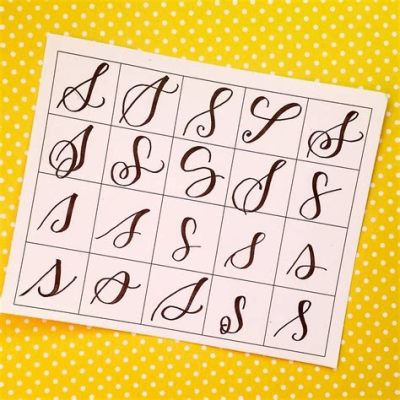 How to Write the Letter S in Cursive and Why It Resembles a Snake's Dance